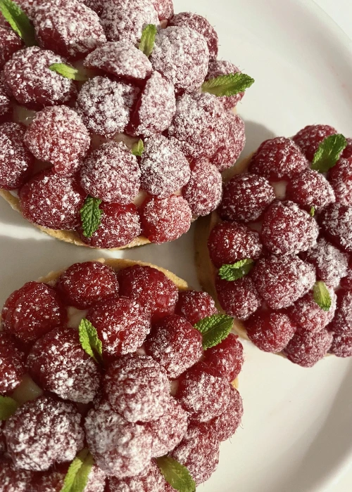 Les Tartelettes Framboises
