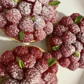Les Tartelettes Framboises